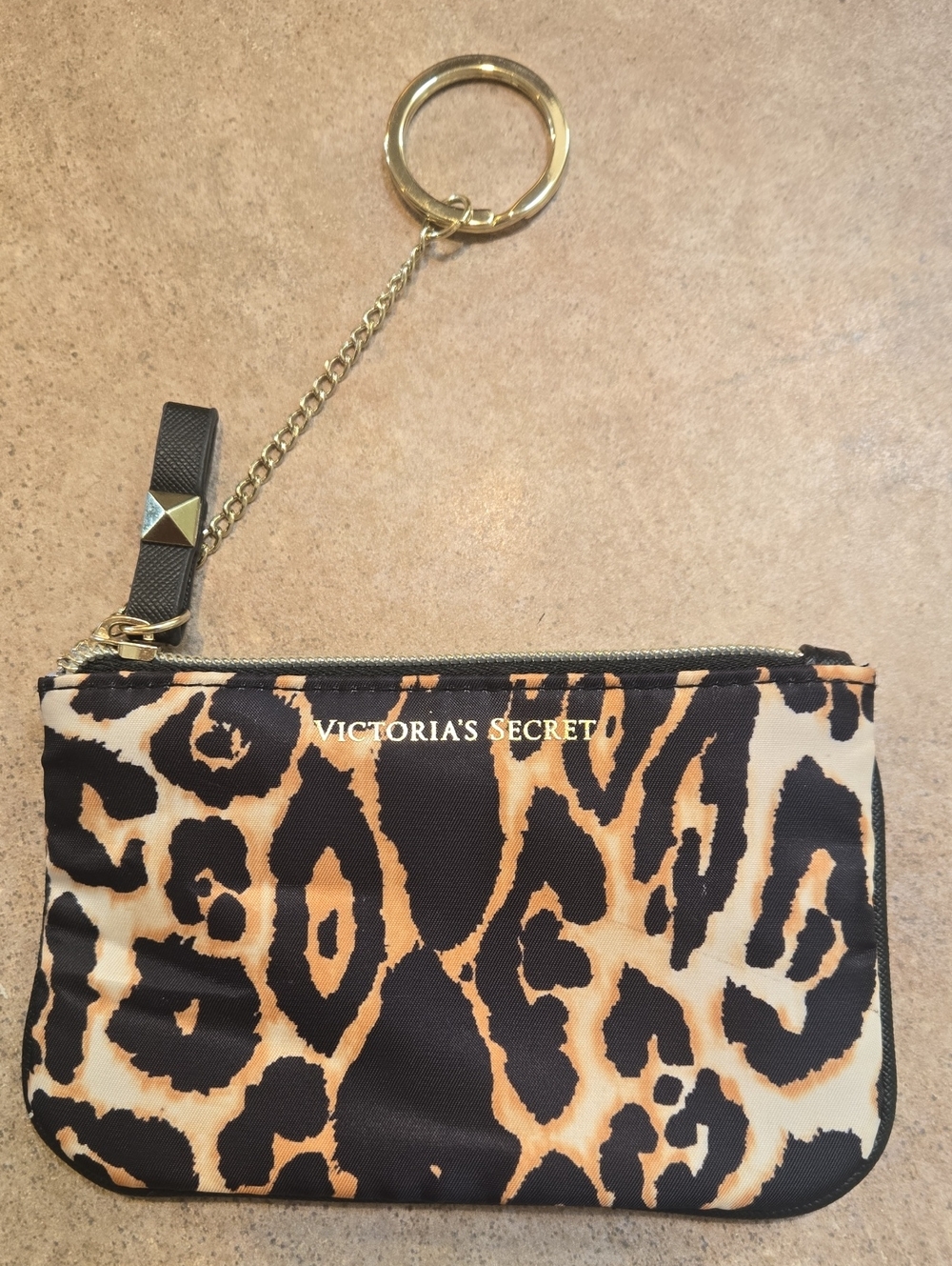 Victoria's Secret Zipper Key Ring Clutch